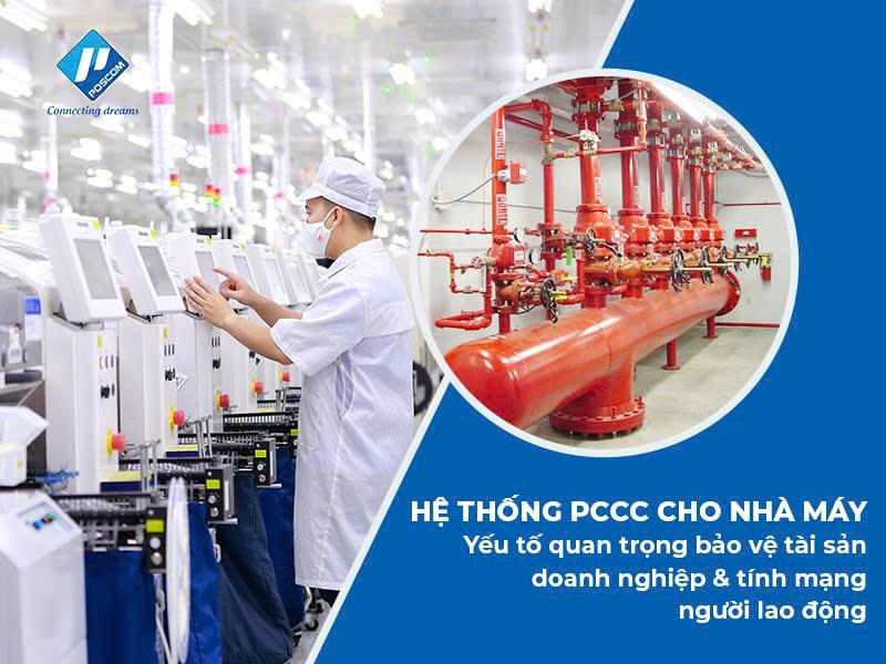 Đơn vị thiết kế hệ thống PCCC cho nhà máy sản xuất