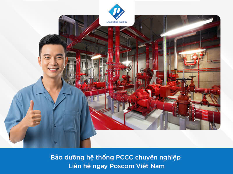 Bảo trì hệ thống PCCC cho nhà máy