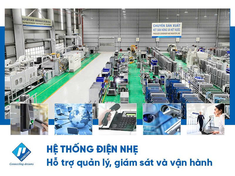 Các hạng mục cơ bản trong hệ thống cơ điện của một nhà máy
