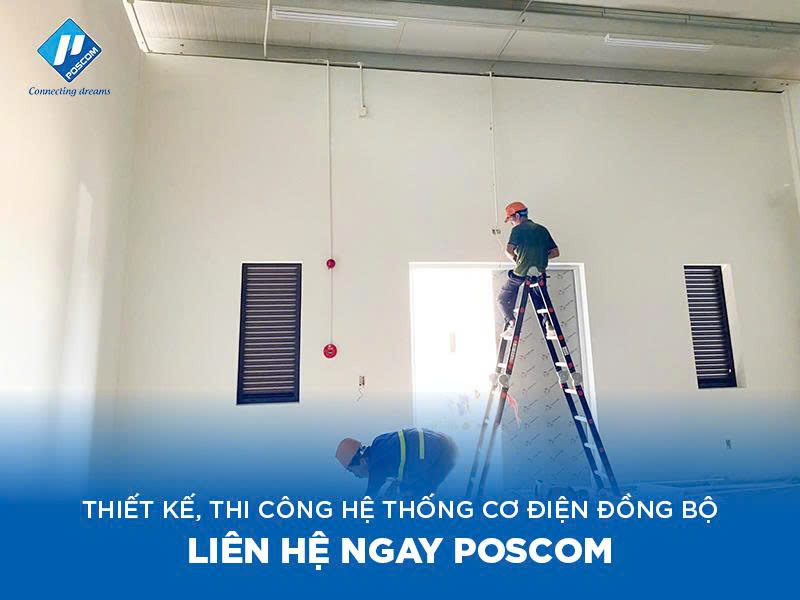 Các hạng mục cơ bản trong hệ thống cơ điện của một nhà máy
