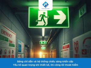 Lối thoát hiểm cho nhà xưởng