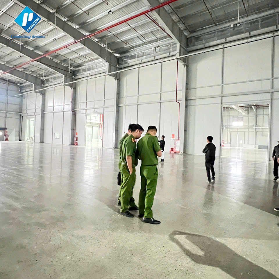 nghiệm thu hệ thống PCCC - Dự án Ssangsol Thái Bình