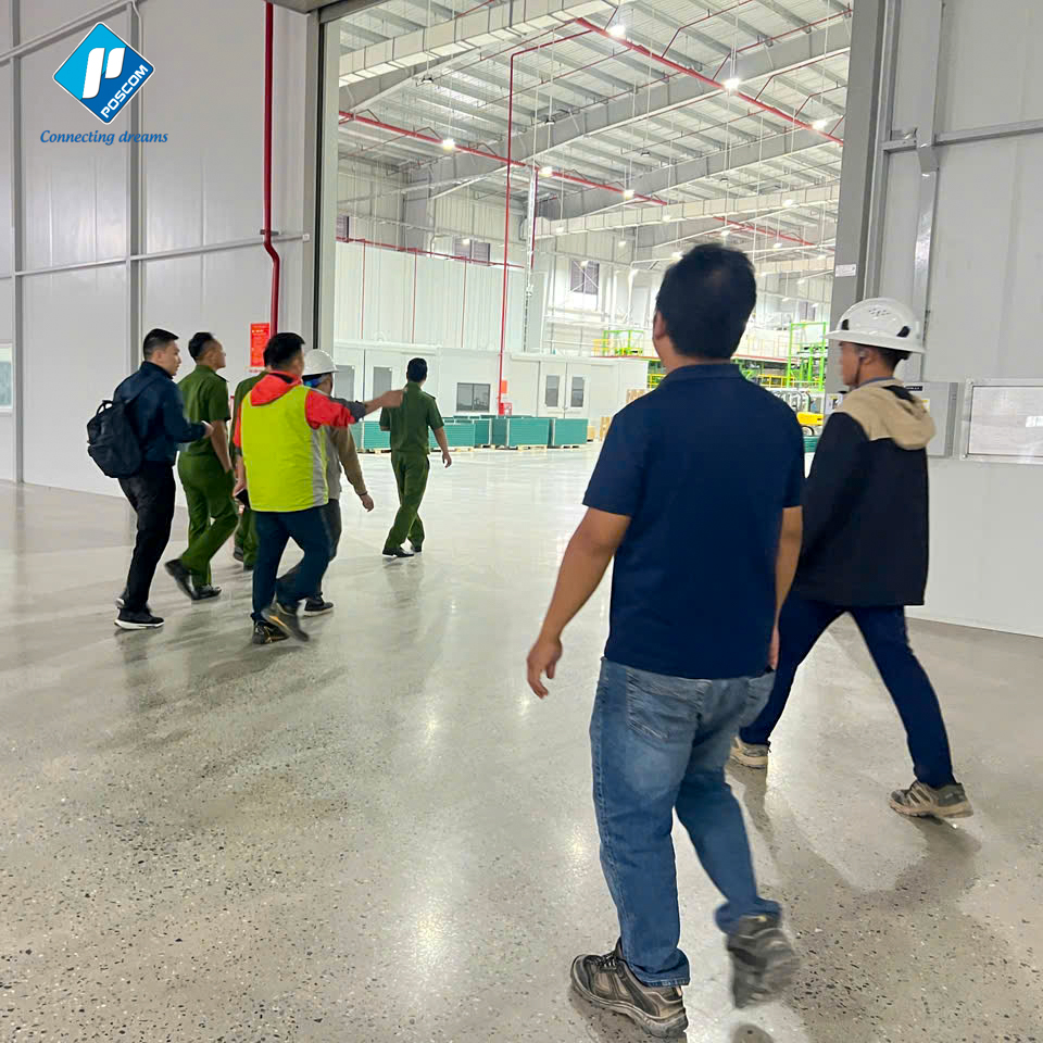 nghiệm thu hệ thống PCCC - Dự án Ssangsol Thái Bình