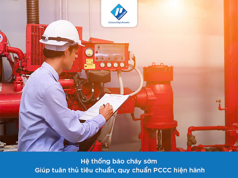hệ thống báo cháy sớm 