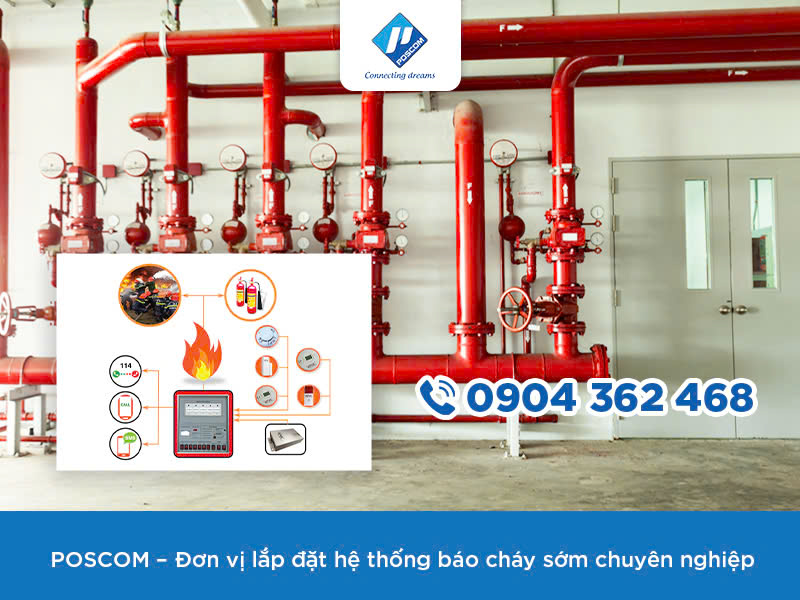 hệ thống báo cháy sớm 