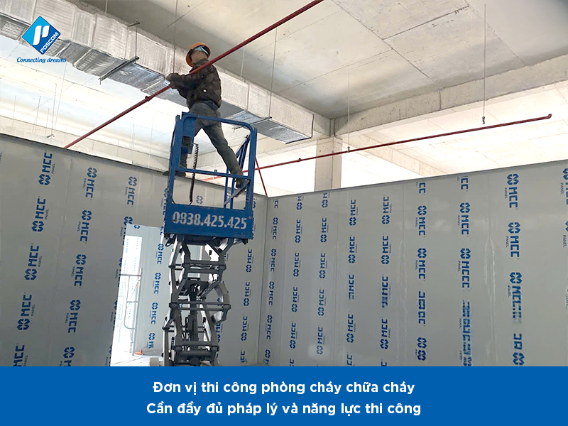 Đơn vị thi công phòng cháy chữa cháy