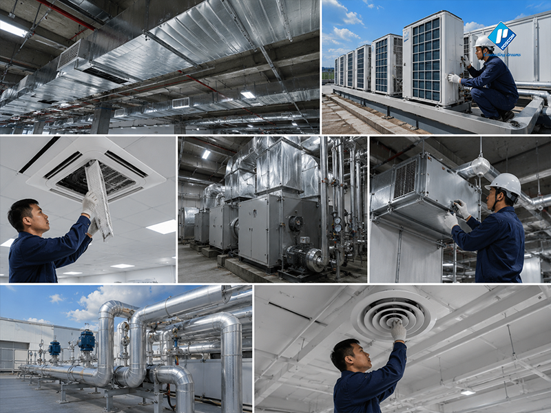 Hệ thống cơ điện M&E gồm những hạng mục gì