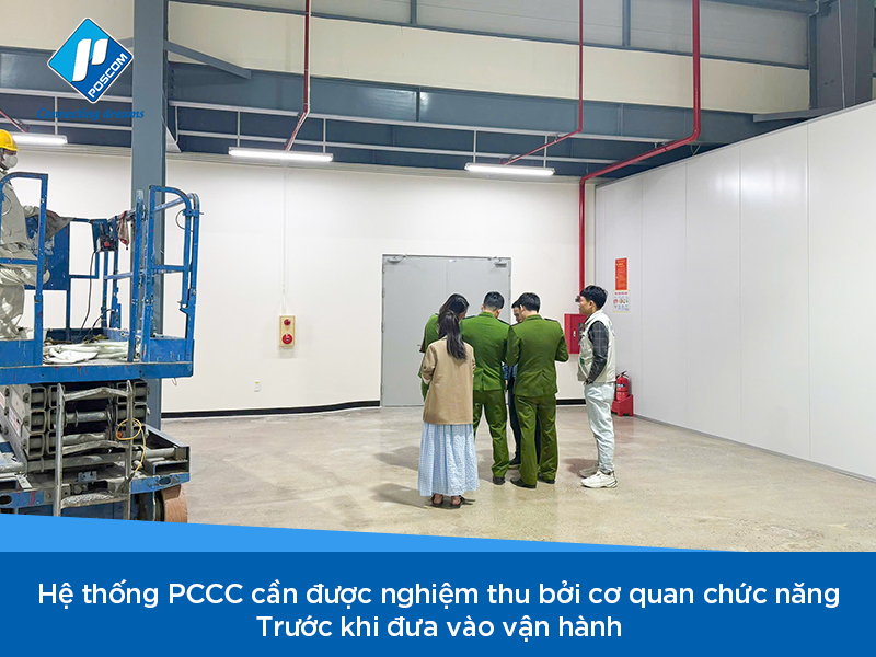 Thi công PCCC cho nhà máy