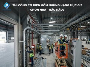 Thi công cơ điện