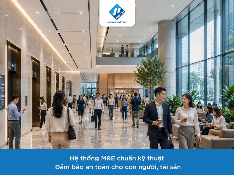 hệ thống M&E cơ điện trong toà nhà