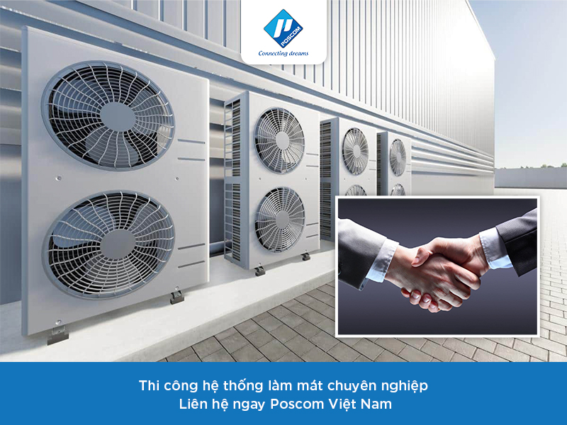 Thi công hệ thống làm mát cần lưu ý điều gì để tiết kiệm điện?