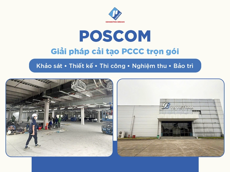 Cải tạo, nâng cấp hệ thống PCCC cũ không đạt chuẩn