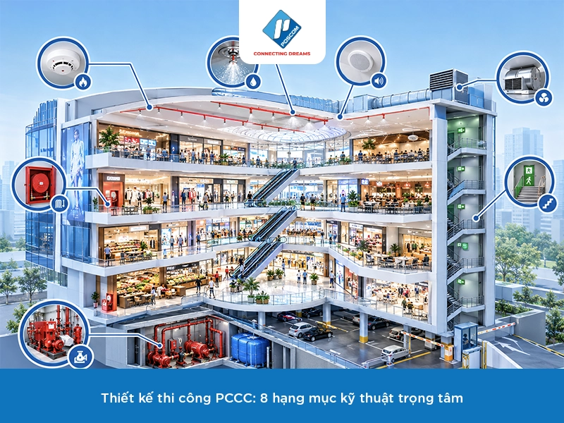 hạng mục kĩ thuật khi thiết kế