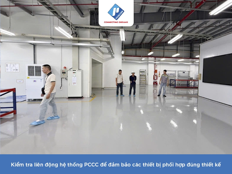 vận hành thử hệ thống pccc