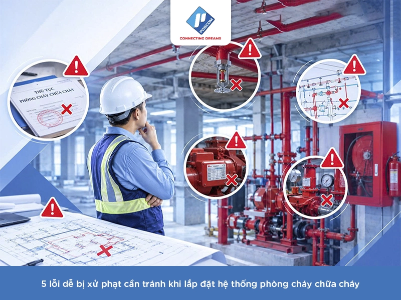 lỗi khi thi công hệ thống