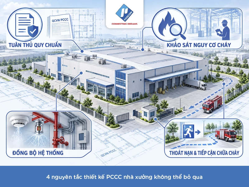 Thiết kế PCCC nhà xưởng