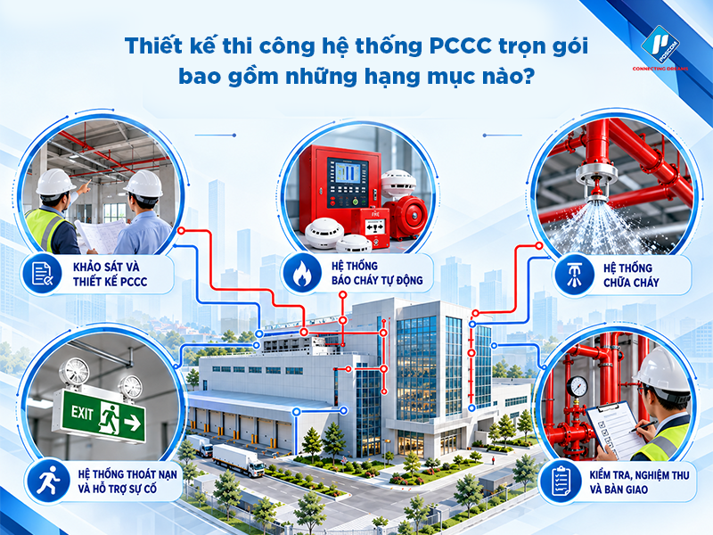 thi công hệ thống PCCC trọn gói